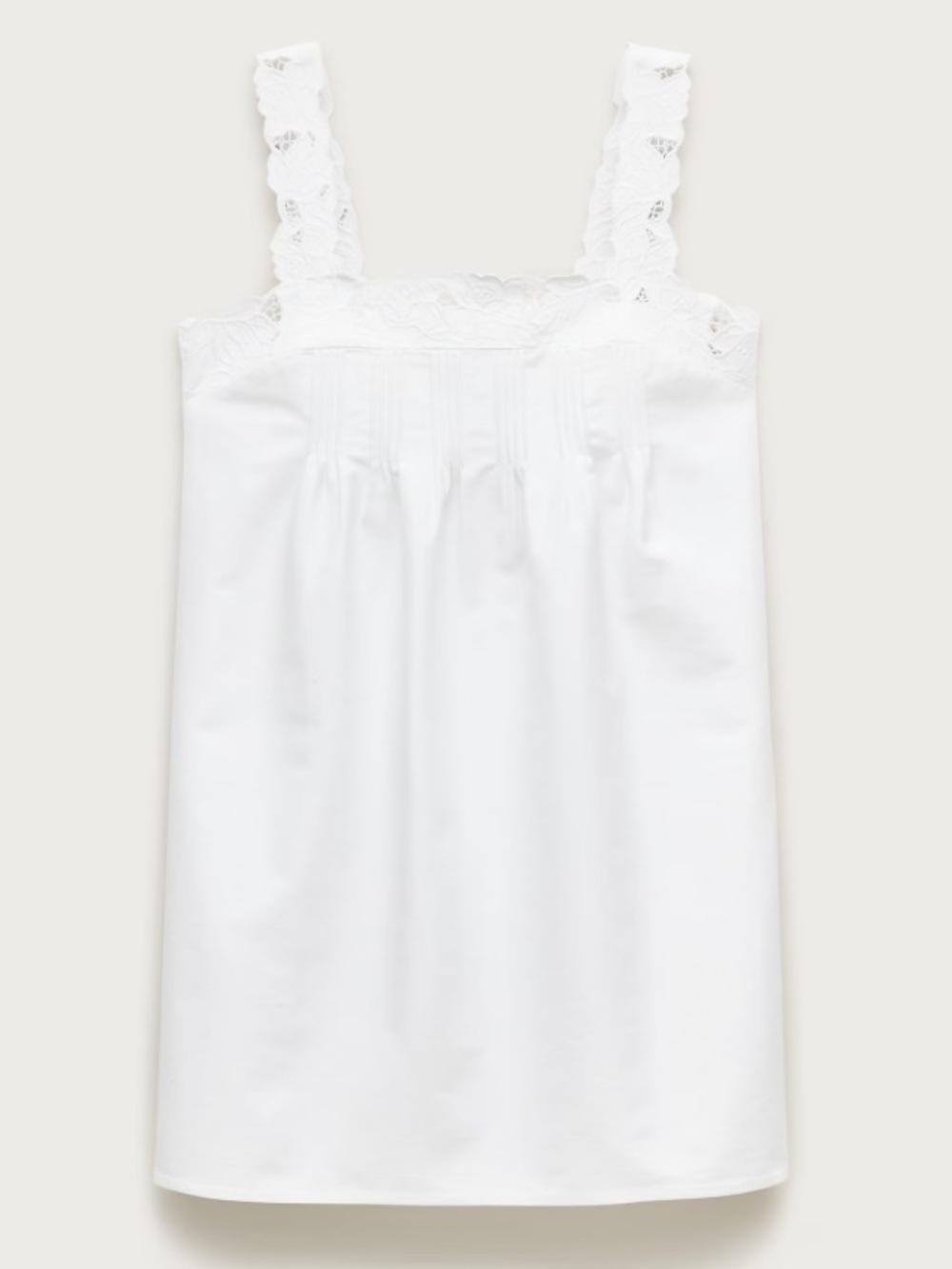 J. Crew Ondine Mini Dress Double Cotton Poplin Floral White Size Medium NWT $188 - Picture 2 of 6